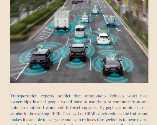 Car can Drive You!!! - The future is Autonomous